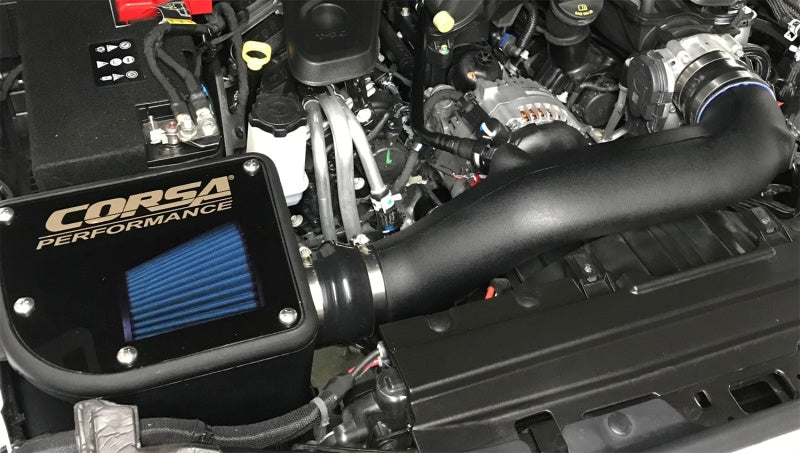 Corsa 2018-2025 Jeep Wrangler JL 3.6L V6 Cold Air Intake with MaxFlow 5 Oiled Filter