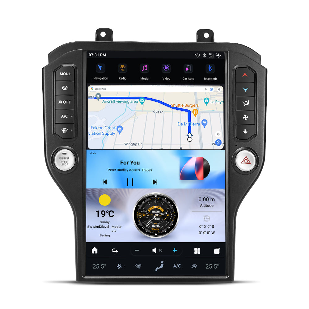 Ford Mustang 2015-23 14.5 inch Android Media Screen Unit