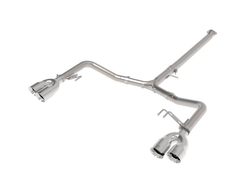 aFe Takeda 21-24 Kia K5 GT L4-2.5L (t) SS Axle-Back Exhaust System w/ Polished Tips