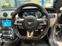 Mustang Carbon Fibre Custom Steering Wheel 2018-2023