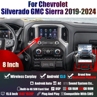 Chevrolet Silverado 15.6 inch Android Media Screen Unit