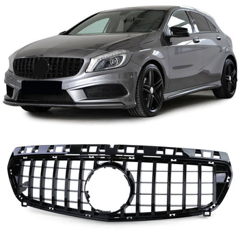Mercedes A Class GT Panamericana Style Grille Black W176 12'-18'