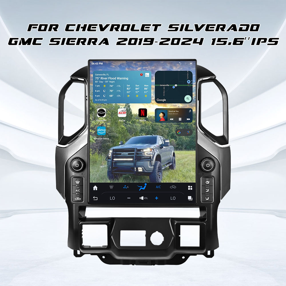 Chevrolet Silverado 15.6 inch Android Media Screen Unit