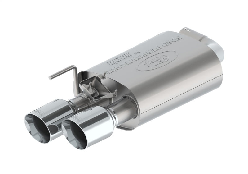 Ford Racing 2024 Mustang 2.3L Extreme Active Axle-Back - Chrome Tip