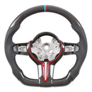 BMW M Style Carbon Fibre Steering Wheel 2011 on