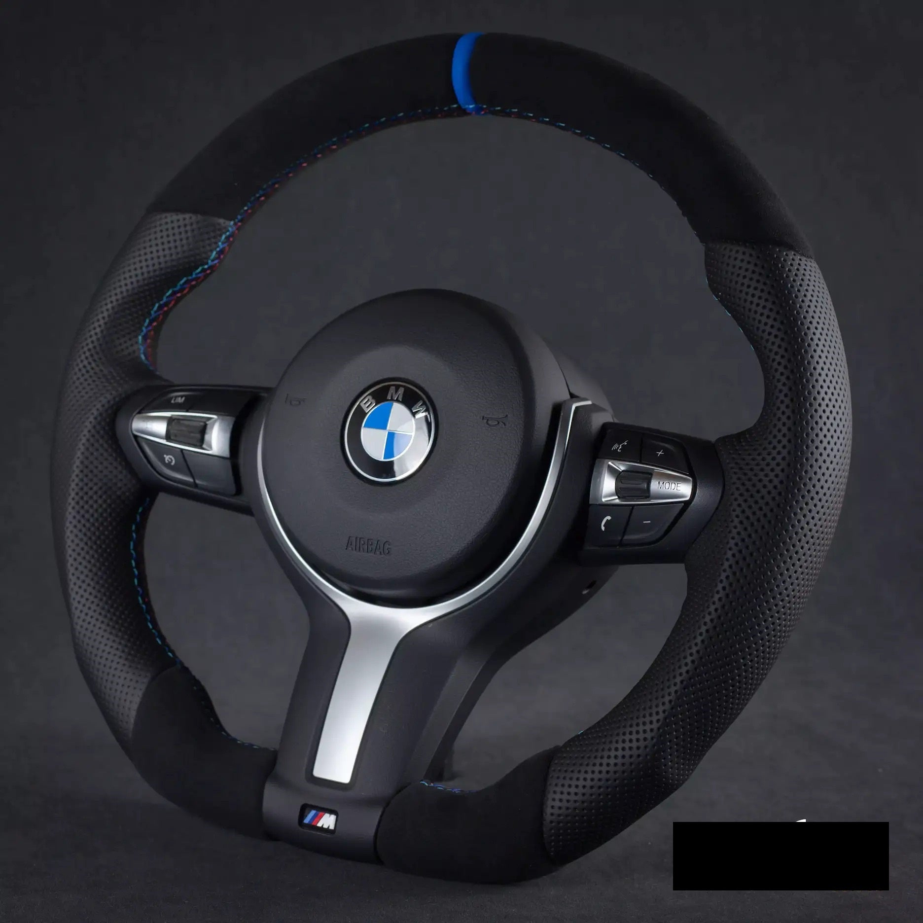 BMW Custom Alcantara Steering Wheel 2011 on