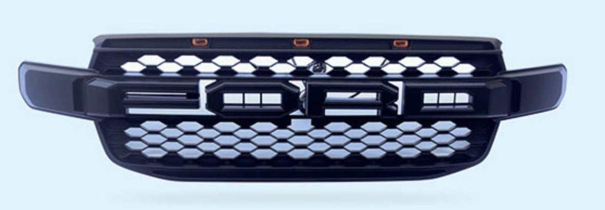Ford Ranger Next Gen 2022+ "Raptor Style" Grille w/ Amber LED