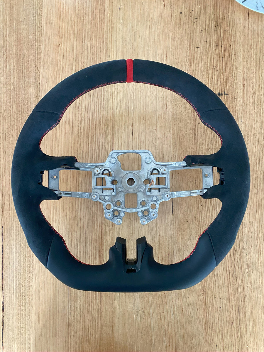 Mustang 2015-2017 Custom Alcantara Steering Wheel GT350 GT500 Style