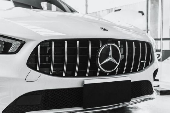 Mercedes A Class GT Grille Panamericana Silver W177 19'+