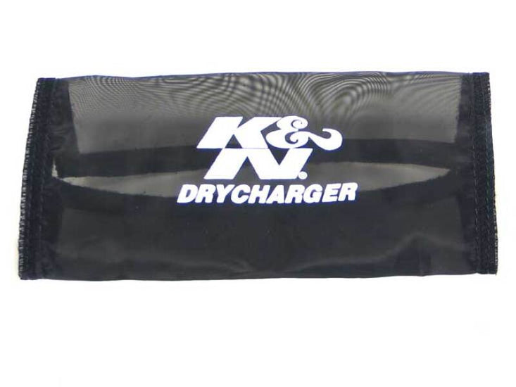 K&N Drycharger Wrap Black 7.125in W 7.125in L