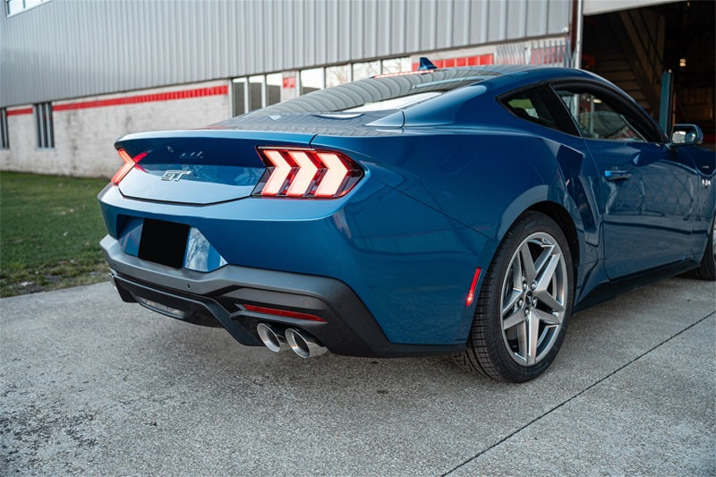 Corsa 2024+ Ford Mustang V8 5.0L 3in Axle-Back Exhaust System w/ Twin 4in Polished Pro-Series Tips