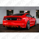 MBRP Mustang 3" StreetCat Back, Dual Split Rear, Street Version, 4.5" tips, BLACK COATED