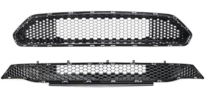 Mustang Bullitt Style Front Grille Upper & Lower 2018+
