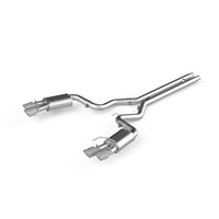 MBRP Mustang 2018+ 3" Cat Back, with Quad 4" Dual Wall Tips, Street Version, AL