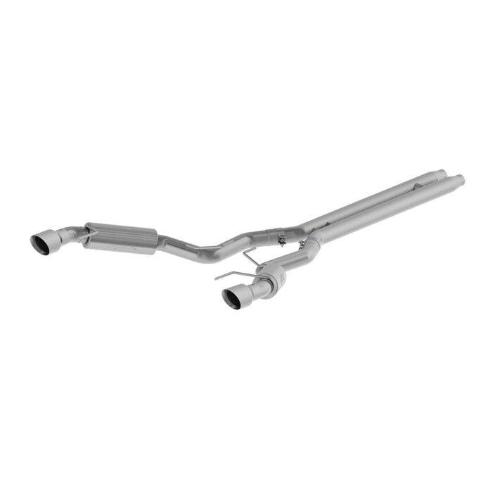 MBRP Mustang 3" Cat Back, Dual Split Rear, Race Version, 4.5" tips, T409