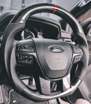 Ranger PX2 PX3 Carbon Fibre Custom Steering Wheel